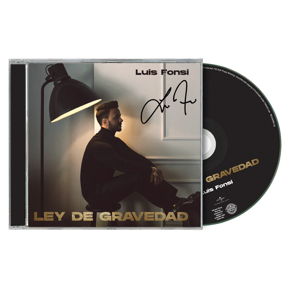 Ley De Gravedad Signed CD - Luis Fonsi